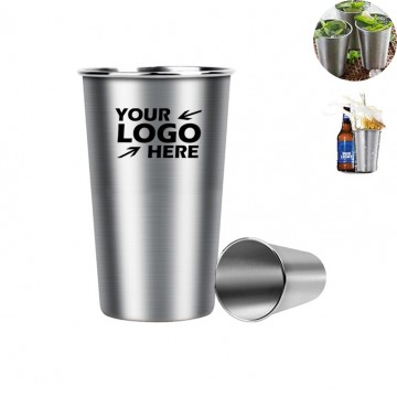 16oz Stainless Steel Pint Cup